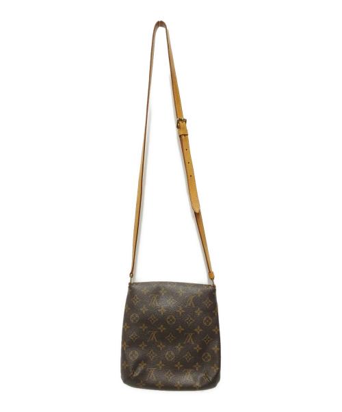 LOUIS VUITTON（ルイ ヴィトン）LOUIS VUITTON (ルイ ヴィトン) ミュゼットサルサ ショートストラップ ブラウンの古着・服飾アイテム