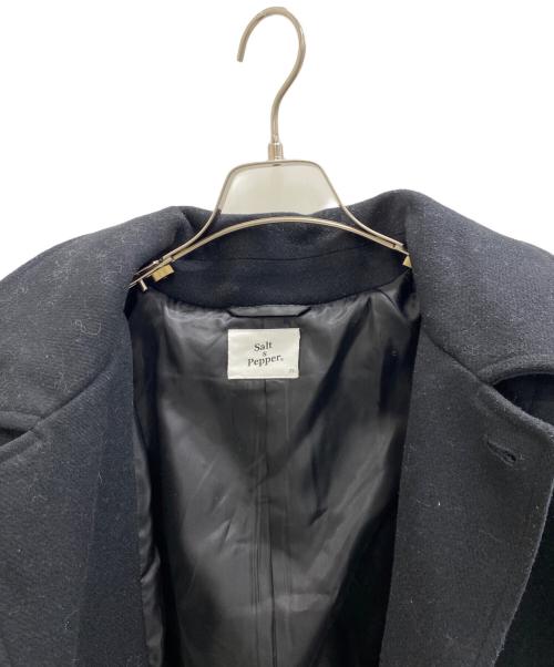 salt&pepper（ソルトアンドペッパー）salt&pepper (ソルトアンドペッパー) コート ブラック サイズ:XLの古着・服飾アイテム