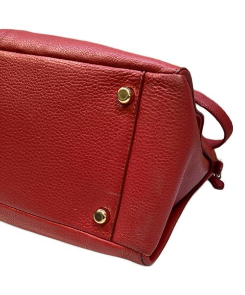 COACH（コーチ）COACH (コーチ) 2WAYバッグ レッドの古着・服飾アイテム