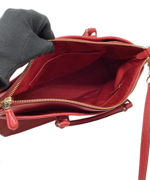 COACH（コーチ）COACH (コーチ) 2WAYバッグ レッドの古着・服飾アイテム