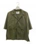 MARGARET HOWELL（マーガレットハウエル）の古着「半袖シャツ」｜カーキ