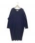 ENFOLD（エンフォルド）の古着「ニットワンピース」｜ネイビー