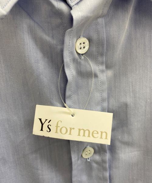 Y's for men（ワイズフォーメン）Y's for men (ワイズフォーメン) 長袖シャツ スカイブルー サイズ:4の古着・服飾アイテム