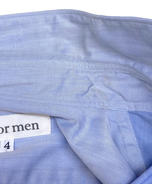 Y's for men（ワイズフォーメン）Y's for men (ワイズフォーメン) 長袖シャツ スカイブルー サイズ:4の古着・服飾アイテム