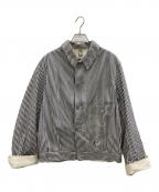 SCYEBASICSサイベーシックス）の古着「ワークジャケット」｜ホワイト×ブルー