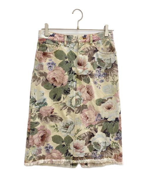 JUNYA WATANABE COMME des GARCONS（ジュンヤワタナベ コムデギャルソン）JUNYA WATANABE COMME des GARCONS (ジュンヤワタナベ コムデギャルソン) デニムスカート マルチカラー サイズ:SIZE Sの古着・服飾アイテム