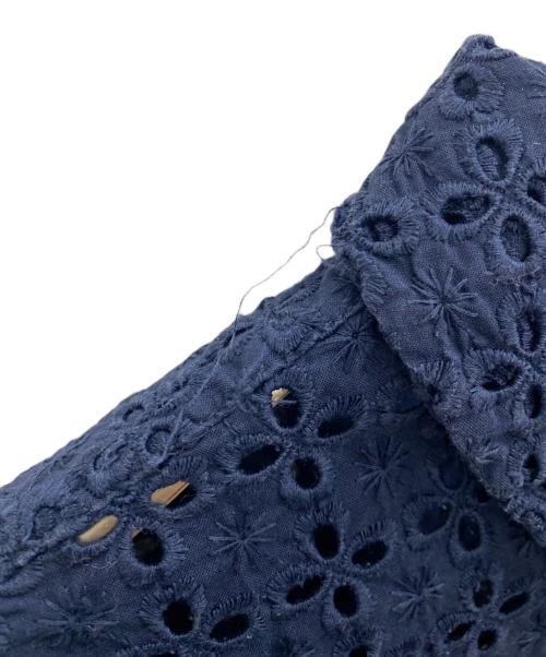 tricot COMME des GARCONS（トリココムデギャルソン）tricot COMME des GARCONS (トリココムデギャルソン) メッシュシャツ ネイビー サイズ:Sの古着・服飾アイテム