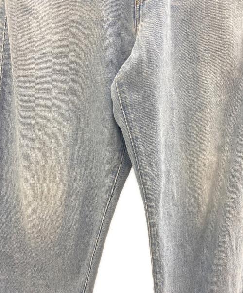 YAECA（ヤエカ）YAECA (ヤエカ) ワイドデニムパンツ ブルー サイズ:W29の古着・服飾アイテム