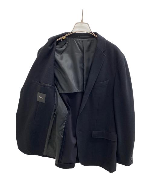 theory（セオリー）theory (セオリー) テーラードジャケット ブラック サイズ:40の古着・服飾アイテム