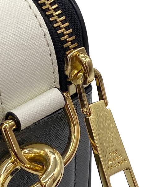 MARC JACOBS（マークジェイコブス）MARC JACOBS (マークジェイコブス) ショルダーバッグ ブラック×ホワイトの古着・服飾アイテム