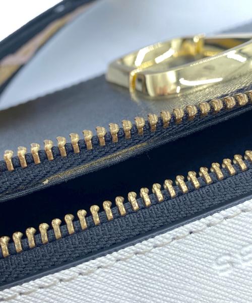 MARC JACOBS（マークジェイコブス）MARC JACOBS (マークジェイコブス) ショルダーバッグ ブラック×ホワイトの古着・服飾アイテム