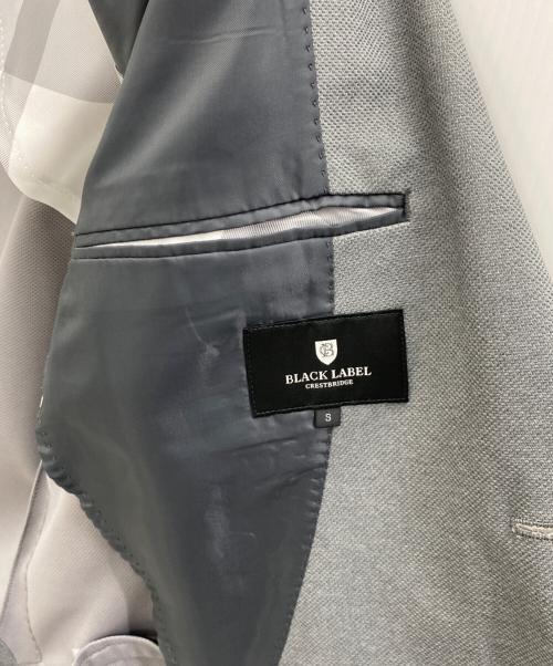 BLACK LABEL CRESTBRIDGE（ブラックレーベル クレストブリッジ）BLACK LABEL CRESTBRIDGE (ブラックレーベル クレストブリッジ) テーラードジャケット グレー サイズ:Sの古着・服飾アイテム