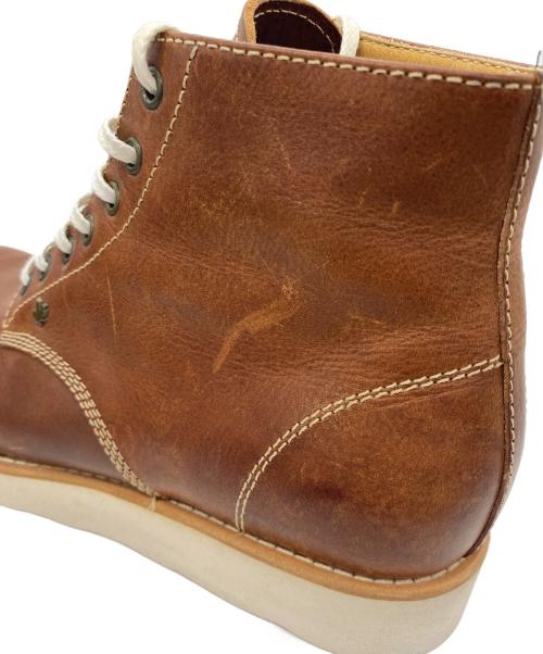 DSQUARED2（ディースクエアード）DSQUARED2 (ディースクエアード) 7ホールブーツ ブラウン サイズ:41 1/2の古着・服飾アイテム