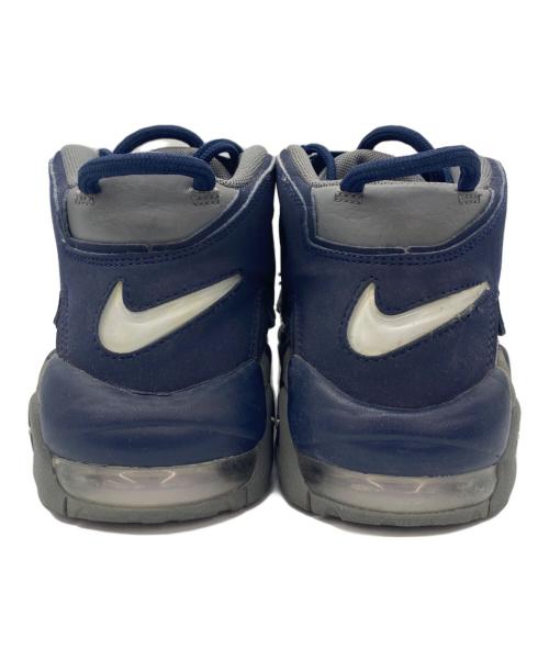 NIKE（ナイキ）NIKE (ナイキ) AIR MORE UPTEMPO 96 グレー×ネイビー サイズ:23.5㎝の古着・服飾アイテム