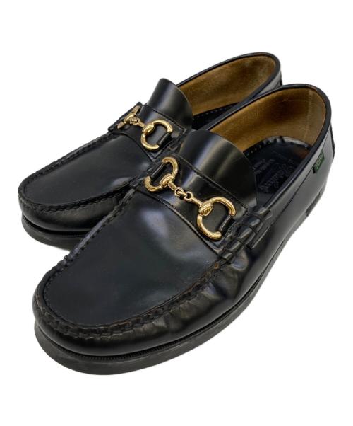 PARABOOT（パラブーツ）PARABOOT (パラブーツ) ビットローファー ブラック サイズ: 6.5の古着・服飾アイテム