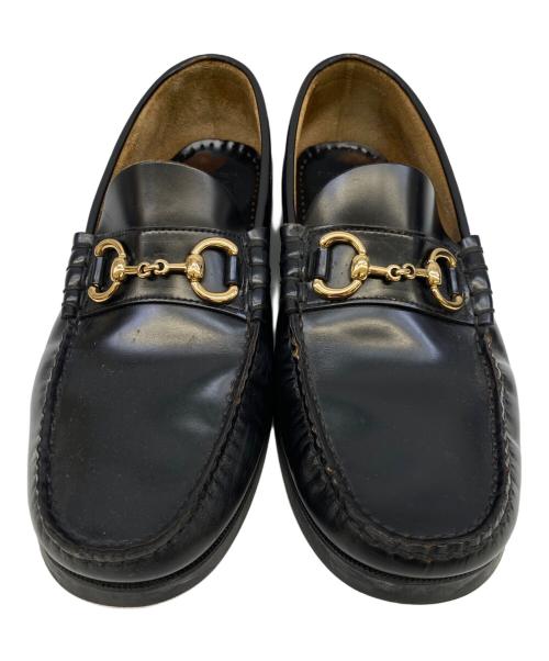 PARABOOT（パラブーツ）PARABOOT (パラブーツ) ビットローファー ブラック サイズ: 6.5の古着・服飾アイテム