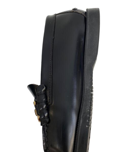 PARABOOT（パラブーツ）PARABOOT (パラブーツ) ビットローファー ブラック サイズ: 6.5の古着・服飾アイテム