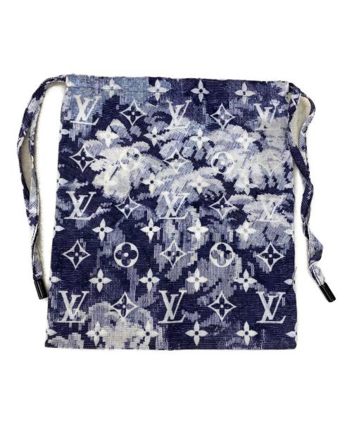 LOUIS VUITTON（ルイ ヴィトン）LOUIS VUITTON (ルイ ヴィトン) バンダナ マスクセット ブルーの古着・服飾アイテム