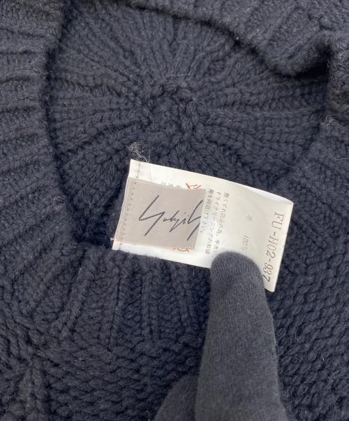 YOHJI YAMAMOTO（ヨウジヤマモト）YOHJI YAMAMOTO (ヨウジヤマモト) ベレー帽 ブラックの古着・服飾アイテム