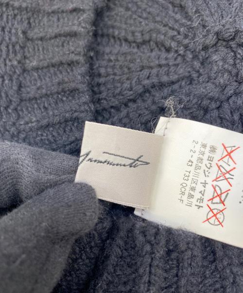 YOHJI YAMAMOTO（ヨウジヤマモト）YOHJI YAMAMOTO (ヨウジヤマモト) ベレー帽 ブラックの古着・服飾アイテム