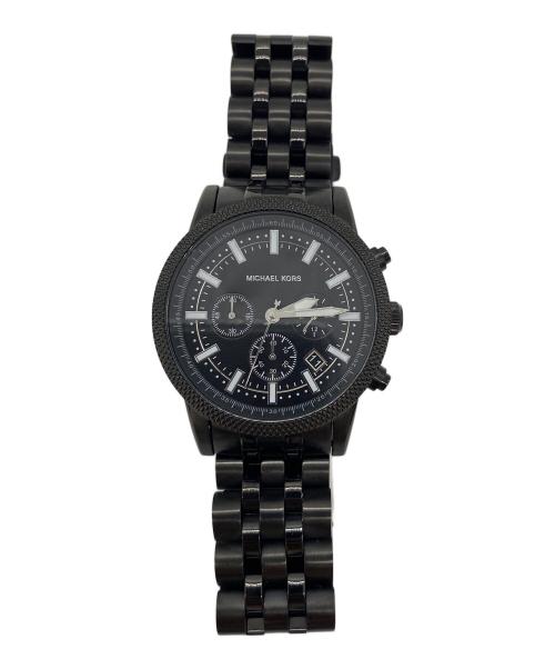 MICHAEL KORS（マイケルコース）MICHAEL KORS (マイケルコース) 腕時計 ブラックの古着・服飾アイテム