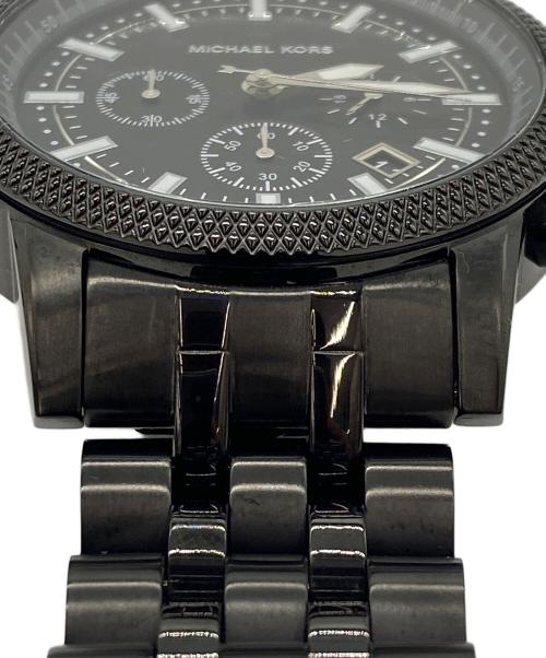 MICHAEL KORS（マイケルコース）MICHAEL KORS (マイケルコース) 腕時計 ブラックの古着・服飾アイテム