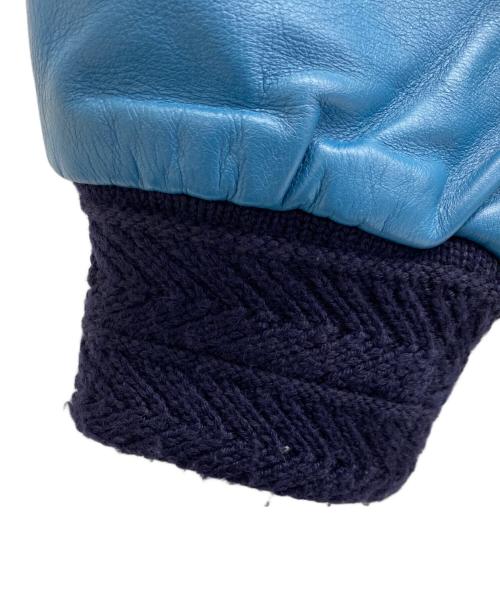 UMIT BENAN（ウミットベナン）UMIT BENAN (ウミットベナン) レザージョガーパンツ ブルー サイズ:SIZE 44の古着・服飾アイテム