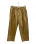 Graphpaper（グラフペーパー）の古着「CHINO TWO TUCK PANTS」｜ベージュ
