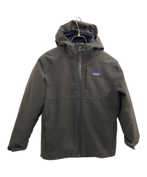 Patagonia（パタゴニア）Patagonia (パタゴニア) フーデッドジャケット ブラック サイズ:SIZE KIDS XLの古着・服飾アイテム
