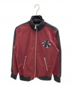 DIESELディーゼル）の古着「トラックジャケット」｜レッド×ブラック