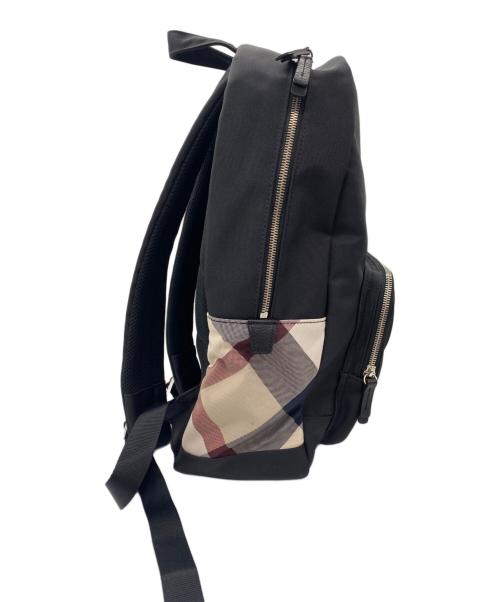 BLACK LABEL CRESTBRIDGE（ブラックレーベル クレストブリッジ）BLACK LABEL CRESTBRIDGE (ブラックレーベル クレストブリッジ) リュック ブラックの古着・服飾アイテム