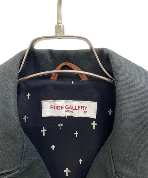RUDE GALLERY（ルードギャラリー）RUDE GALLERY (ルードギャラリー) ライダースジャケット ブラック サイズ:2の古着・服飾アイテム