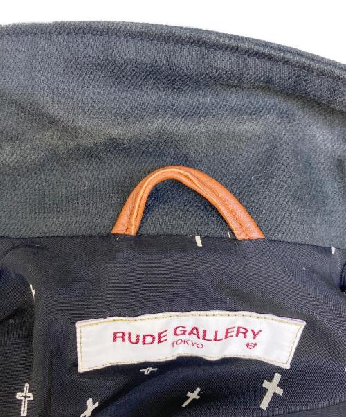 RUDE GALLERY（ルードギャラリー）RUDE GALLERY (ルードギャラリー) ライダースジャケット ブラック サイズ:2の古着・服飾アイテム