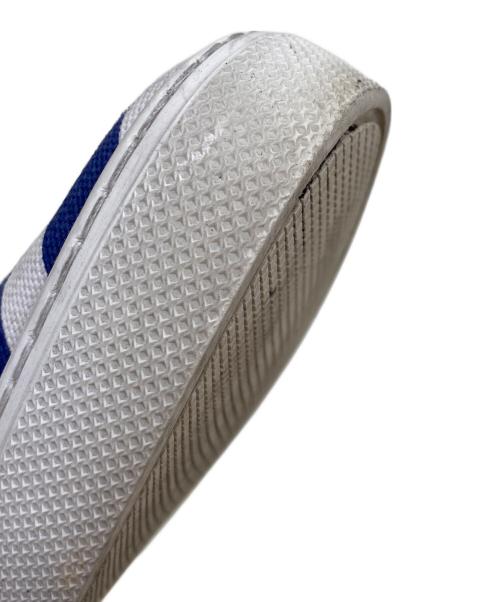 GUCCI（グッチ）GUCCI (グッチ) スリッポン ホワイト×ブルー サイズ:SIZE 8の古着・服飾アイテム