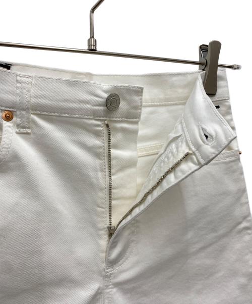 GUCCI（グッチ）GUCCI (グッチ) ホワイトジーンズ ホワイト サイズ:W23の古着・服飾アイテム