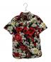 DOLCE & GABBANA（ドルチェ＆ガッバーナ）の古着「半袖シャツ」｜レッド×ブラック