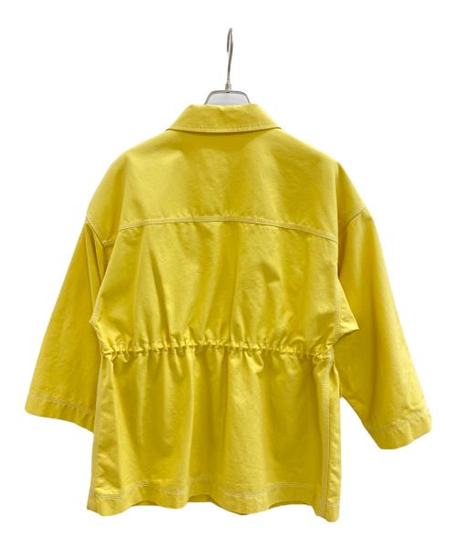 BEAUTY&YOUTH（ビューティーアンドユース）BEAUTY&YOUTH (ビューティーアンドユース) コットンダックミリタリージャケット イエロー サイズ:Sの古着・服飾アイテム