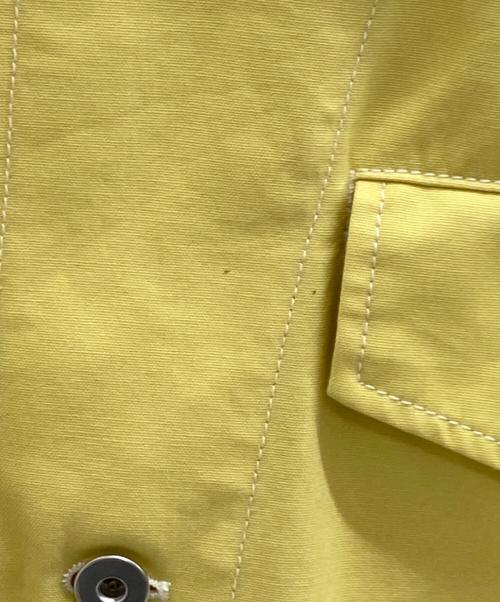 BEAUTY&YOUTH（ビューティーアンドユース）BEAUTY&YOUTH (ビューティーアンドユース) コットンダックミリタリージャケット イエロー サイズ:Sの古着・服飾アイテム