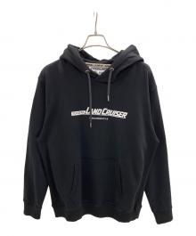 Overland（オーバーランド）の古着「プルオーバーパーカー」｜ブラック