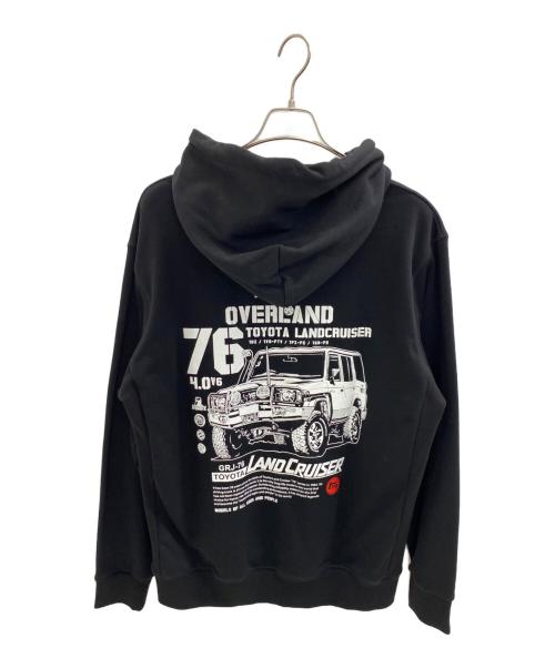 Overland（オーバーランド）Overland (オーバーランド) プルオーバーパーカー ブラック サイズ:SIZE 2XLの古着・服飾アイテム