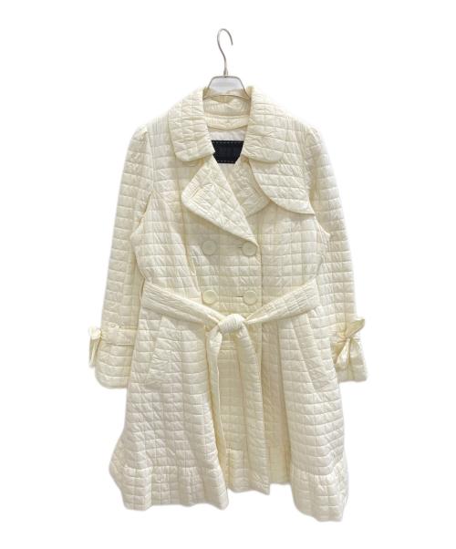 TO BE CHIC（トゥービーシック）TO BE CHIC (トゥービーシック) 中綿キルティングコート アイボリー サイズ:SIZE44の古着・服飾アイテム