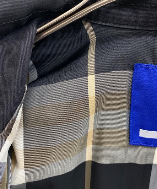 BURBERRY BLUE LABEL（バーバリーロンドンブルーレーベル）BURBERRY BLUE LABEL (バーバリーロンドンブルーレーベル) トレンチコート ブラック サイズ:40の古着・服飾アイテム