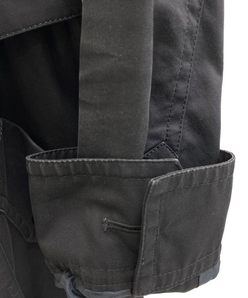 BURBERRY BLUE LABEL（バーバリーロンドンブルーレーベル）BURBERRY BLUE LABEL (バーバリーロンドンブルーレーベル) トレンチコート ブラック サイズ:40の古着・服飾アイテム