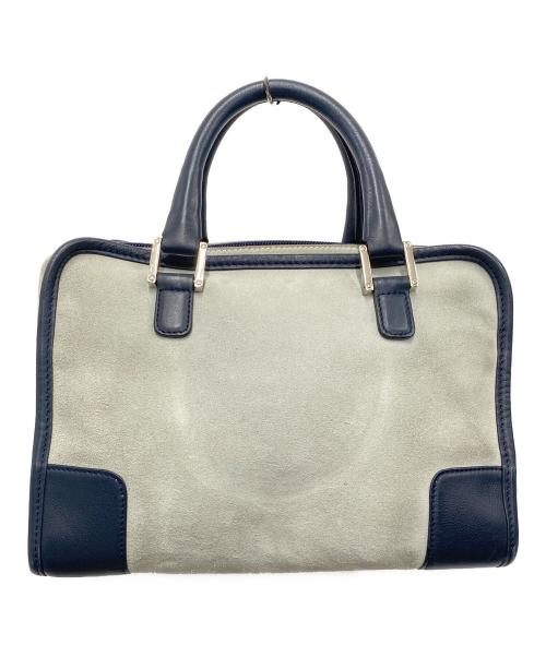LOEWE（ロエベ）LOEWE (ロエベ) アマソナ28 グレー×ネイビーの古着・服飾アイテム