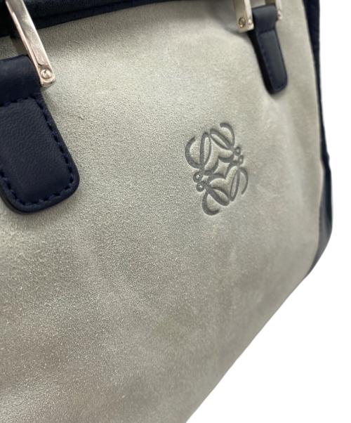 LOEWE（ロエベ）LOEWE (ロエベ) アマソナ28 グレー×ネイビーの古着・服飾アイテム