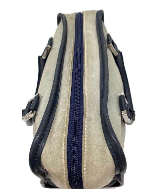 LOEWE（ロエベ）LOEWE (ロエベ) アマソナ28 グレー×ネイビーの古着・服飾アイテム