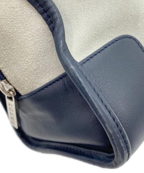 LOEWE（ロエベ）LOEWE (ロエベ) アマソナ28 グレー×ネイビーの古着・服飾アイテム