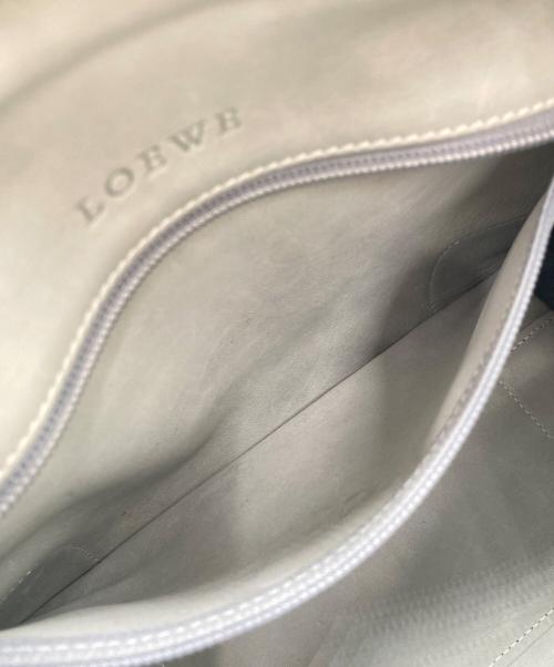 LOEWE（ロエベ）LOEWE (ロエベ) アマソナ28 グレー×ネイビーの古着・服飾アイテム