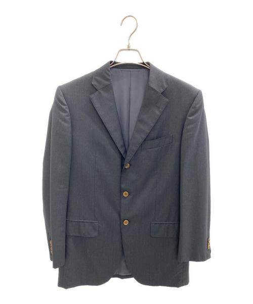 ERMENEGILDO ZEGNA（エルメネジルド・ゼニア）ERMENEGILDO ZEGNA (エルメネジルド・ゼニア) セットアップスーツ グレー サイズ:不明の古着・服飾アイテム
