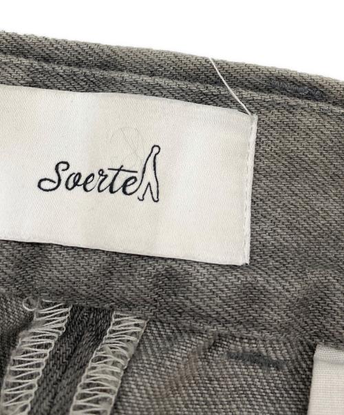 soerte（ソエルテ）soerte (ソエルテ) パンツ グレー サイズ:3の古着・服飾アイテム